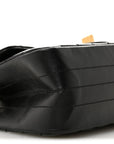 Aged Calfskin Chevron Quilted 2.55 Reissue Mini Flap Black