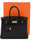Togo Matte Alligator Birkin Touch 30 Black