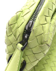 Nappa Intrecciato Small Camera Bag Acid Kiwi
