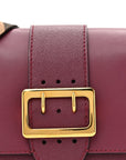 Soft Grain Calfskin Small Medley Crossbody Dark Plum