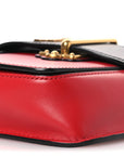 Saffiano City Calf Cahier Belt Bag Fuoco Black