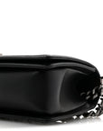 Lambskin Quilted Medium Boy Flap Black