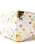Monogram Multicolor Speedy 30 White