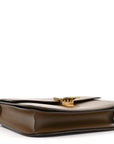 Box Calfskin Medium Classic Box Flap Bag Camel