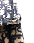 Oblique Large Book Tote Blue Multicolor