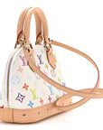 LV x TM Monogram Multicolor Alma BB White