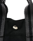 Canvas Herline PM Tote Black
