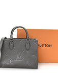 Empreinte Monogram Giant Onthego PM Gun Metal