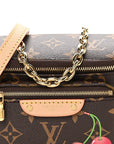 LV X TM Monogram Cerises Mini Bumbag
