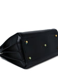 Calfskin Small Sac De Jour Black