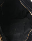 Chevre Gold Metallic Edge Hardware City Black