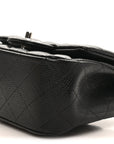 Caviar Quilted Mini Square Flap Black