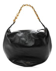 Calfskin La Medusa Chain Hobo Black