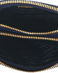 Tessuto Nylon Saffiano Mini Camera Crossbody Royal