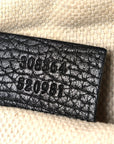 Pebbled Calfskin Small Soho Disco Bag Black