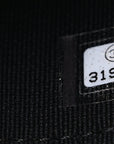 Caviar Quilted Mini Vanity Case With Chain Black