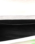 Agneau Arena Charms Small Le Cagole Sling Bag Optic White