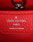 Taurillon Capucines PM Rubis