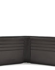 Nappa Intrecciato Bi-Fold Wallet Ebano