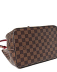 Damier Ebene Neonoe MM Cherry Berry