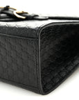 MicroGCCIssima Medium Emily Chain Shoulder Bag Black
