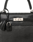 Lizard Niloticus Kelly Sellier 25 Black
