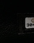 Lambskin Quilted Mini Rectangular Flap Black