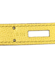 Epsom Birkin 35 Lime