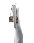 GG Supreme Monogram Blooms Small Dionysus Shoulder Bag Beige Multicolor Dry Rose
