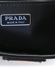Spazzolato Cleo Adjustable Strap Shoulder Bag Black