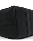Grained Calfskin Aerogram City Keepall Black