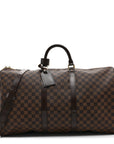 Damier Ebene Keepall Bandouliere 55