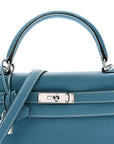 Togo Kelly Retourne 28 Blue Jean