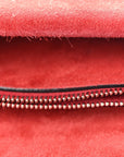 GG Supreme Monogram Small Dionysus Shoulder Bag Red