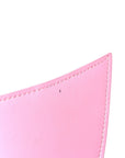 Semi Shiny Smooth Calfskin Small Downtown Shoulder Bag Candy Pink