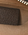 GG Supreme Monogram Web Mini Ophidia Shoulder Bag Brown