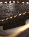 GG Supreme Monogram Textured Dollar Calfskin Mini Ophidia Flap Shoulder Bag Beige Ebony New Acero