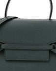 Grained Calfskin Nano Belt Bag Amazone