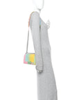 Caviar Quilted Small Cuba Rainbow Boy Flap Multicolor