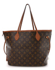 Monogram Calfskin Neo Neverfull Inside Out MM Tan
