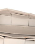 Lambskin Maxi Intreccio Candy Cassette Crossbody Bag Chalk