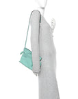 Calfskin Mini Flamenco Knot Bag Fresh Mint