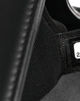 Calfskin Quilted Medium Boy Flap Black