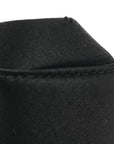 Satin Small Marlene Chain Clutch Black