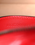 Calfskin Matelasse Chevron GG Marmont Sling Shoulder Bag Rosso