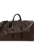 Damier Ebene Keepall Bandouliere 55
