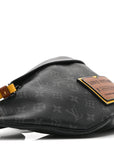 Monogram Eclipse Epi Gaston Label Discovery Bumbag Black Savan Yellow
