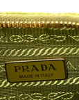 Re-Nylon Saffiano Stitched Mini Re-Edition 1995 Chaine Shoulder Bag Edera