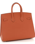 Epsom Birkin Sellier 25 Terre Battue