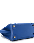Smooth Calfskin Micro Luggage Royal Blue